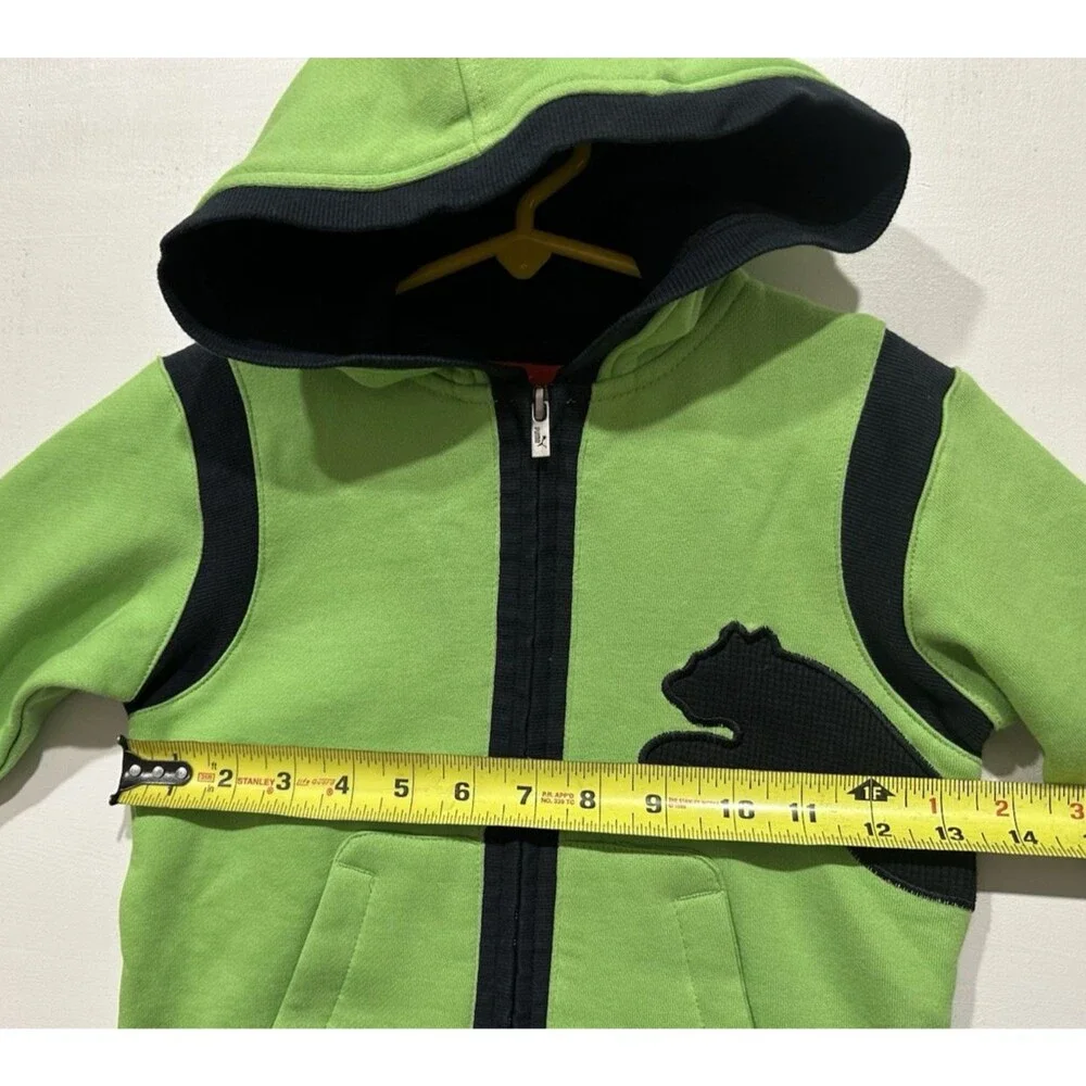 PUMA  size 2T toddler boy hoodie & joggers 2 pcs set new - Picture 5 of 11